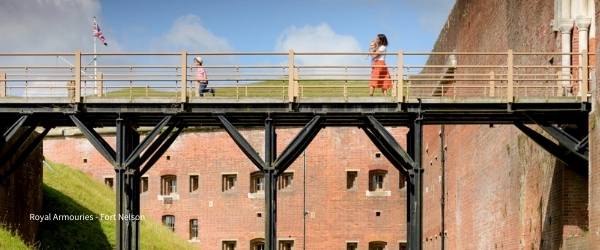 Fort Nelson - Royal Armouries, a great free place to visit with the family.